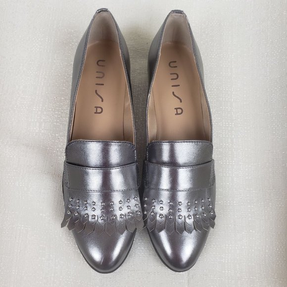NWOB Unisa Fanna Pewter Loafer - Picture 2 of 5